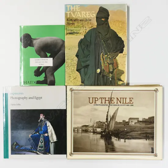 FOUR BOOKS: PHOTOGRAPHY OF EGYPT & THE SUDAN